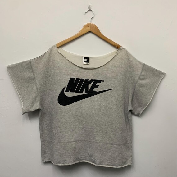 women's nike gym vintage crew top