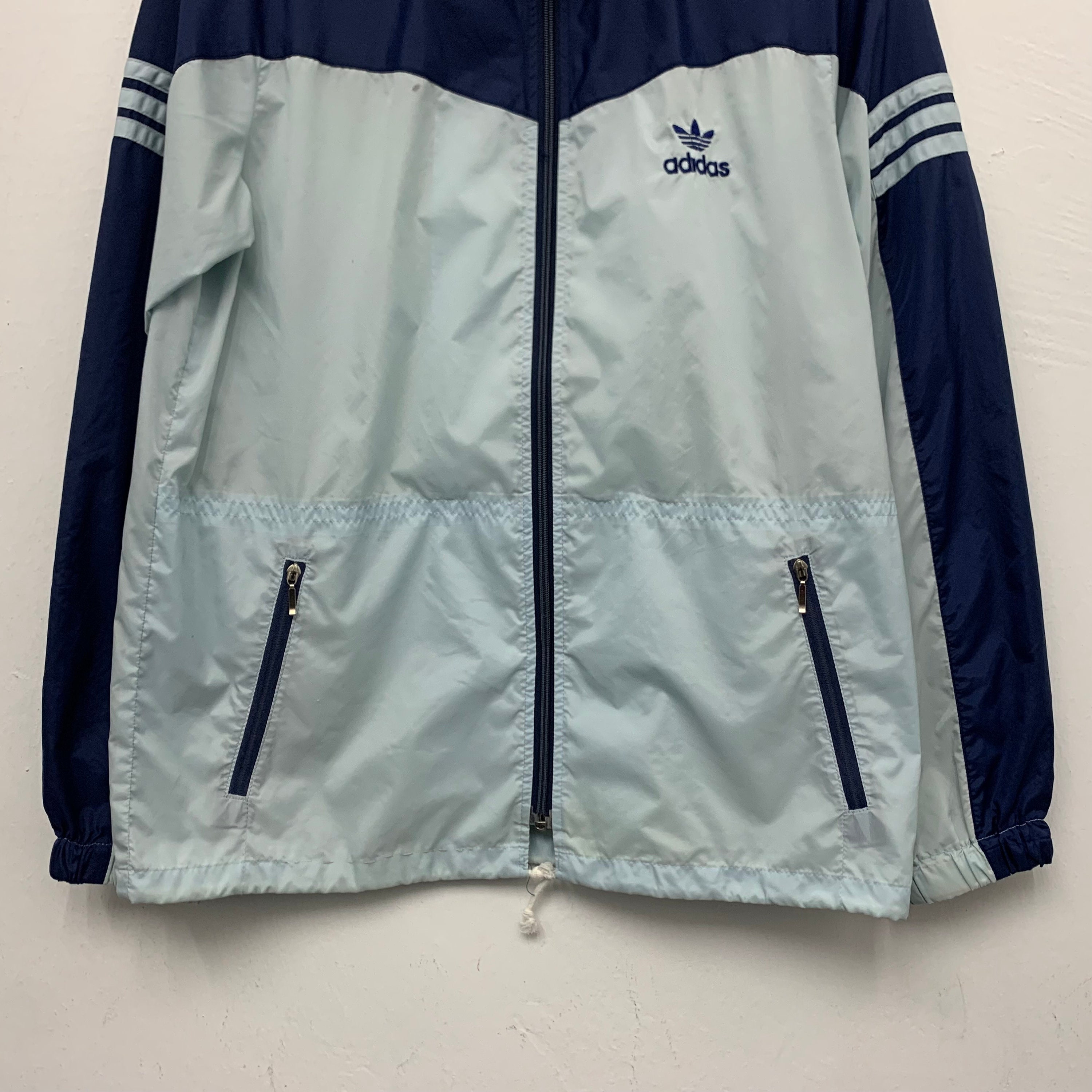 Vintage 80s Adidas Descente Japan Lightweight Windbreaker Jacket