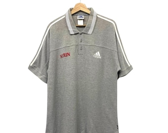 Vintage Adidas Kirin Japan Football Polo Shirt Size Large Men’s