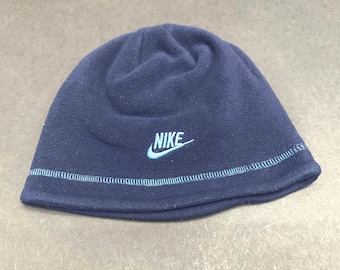 VTG 90s NIKE Embroidered Double Big Logo Swoosh Cap Unisex Free