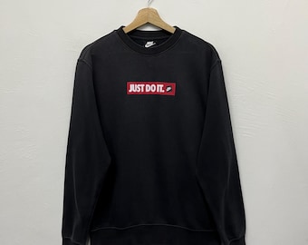 Vintage Nike sweatshirt met ronde hals maat M - sportkleding