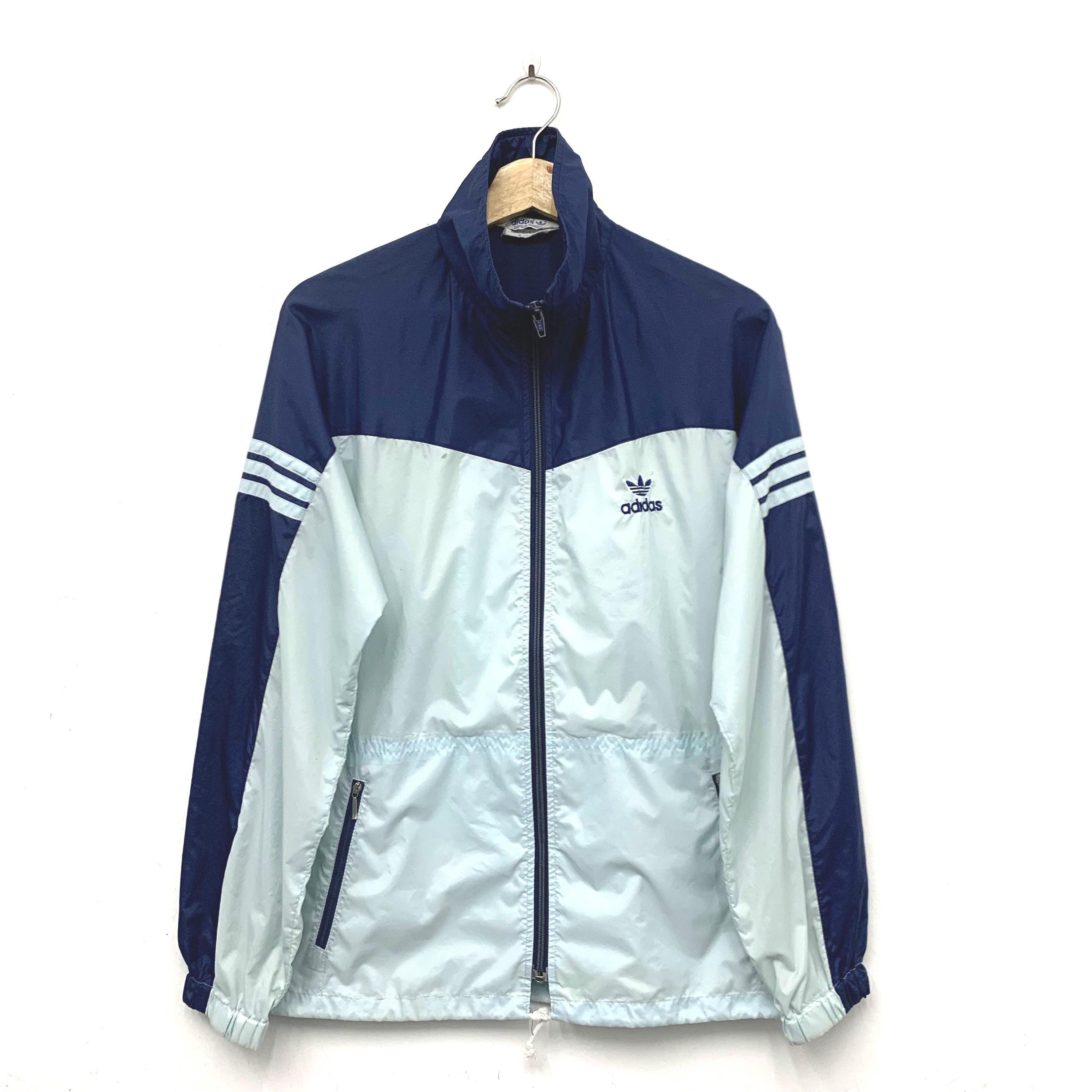 Vintage 80s Adidas Descente Japan Lightweight Windbreaker Jacket