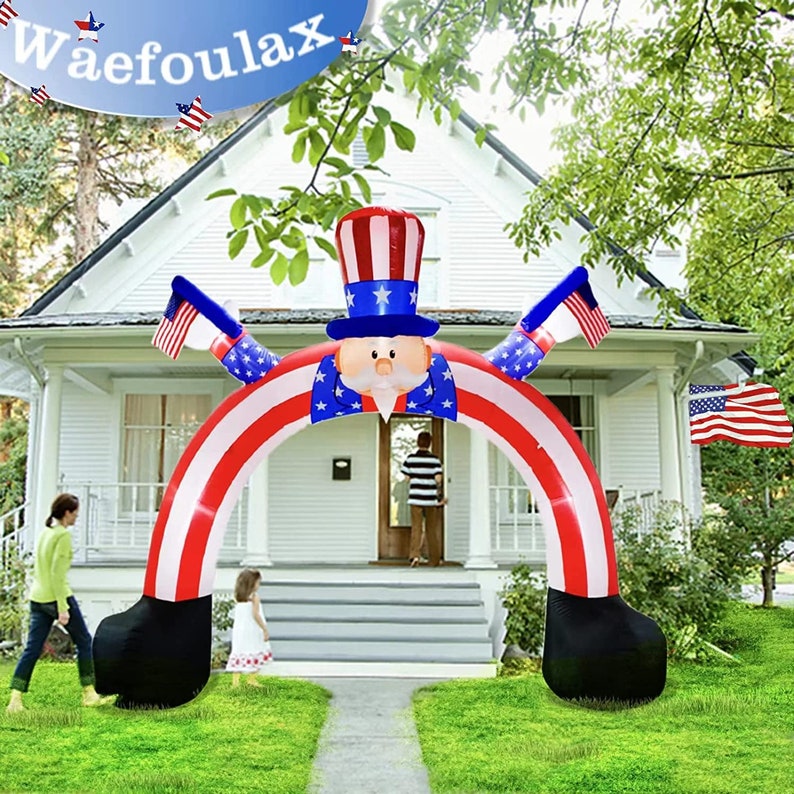 4th of July Inflatables Archway Outdoor Decorations Fourth - Etsy