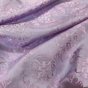 PURE MULBERRY SILK fabric by the yard - Pattern silk - Handmade silk fabric - Organic fiber - Gift for women - Making dress - Sewing clothes