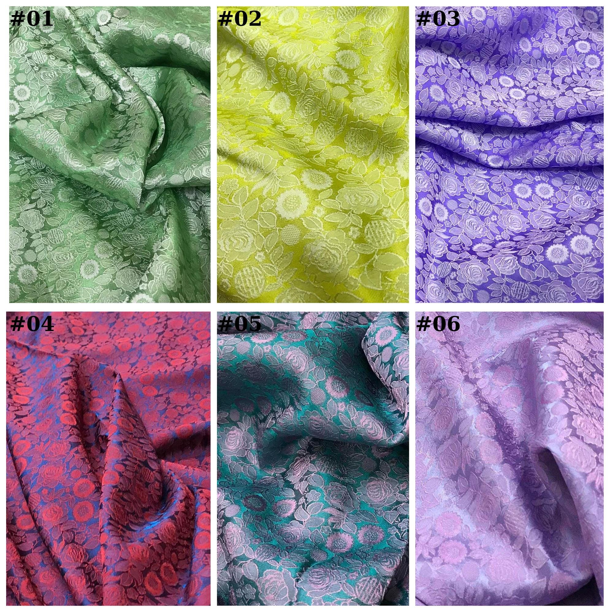 PURE MULBERRY SILK fabric by the yard - Floral silk - Handmade fabric - Organic fiber - Gift for women - Making dress - Silk apparel fabric