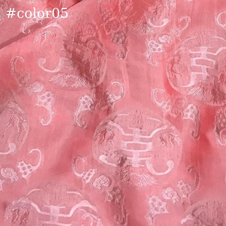 PURE MULBERRY SILK Fabric by the Yard Pattern Silk Natural Etsy