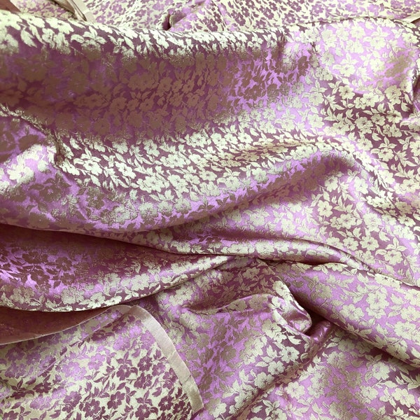 PURE MAULBERRY SEIDE Stoff Meterware - Pink Seide - Naturfaser - Geschenk für Frauen - Seide für Bekleidung - Seide zum Nähen