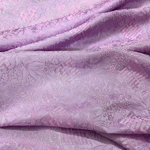 PURE MULBERRY SILK fabric by the yard - Floral silk - Handmade fabric - Organic fiber - Gift for women - Making dress - Silk dress fabric