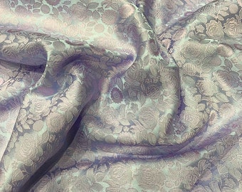 PURE MULBERRY SILK fabric by the yard - Floral pattern silk - Handmade silk - Fabric silk - Dress making - Gift for women - Sewing clothes