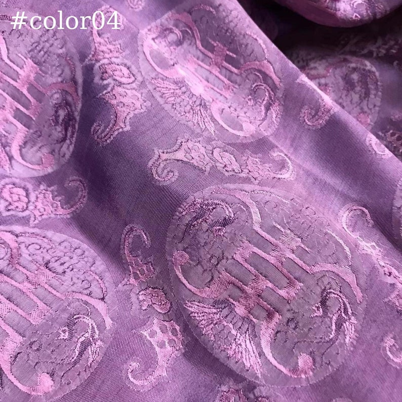 PURE MULBERRY SILK Fabric by the Yard Pattern Silk Natural Etsy