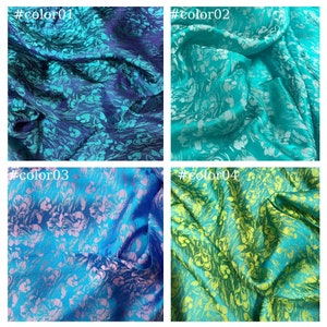 PURE MULBERRY SILK fabric by the yard - Floral silk fabric - Handmade silk - Organic fiber - Gift for her - Silk for sewing - Dress making