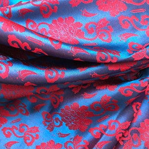 PURE MULBERRY SILK fabric by the yard - Floral silk - Natural fiber - Dress making - Gift for women - Silk apparel fabric - Sewing clothes