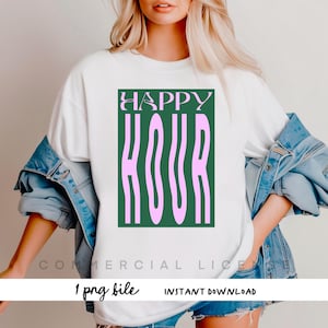 Happy Hour png, cocktail png, alcohol png, meidenreis png, meidenclub vrijgezellenfeest png, trendy shirtontwerp, zomer png, bruid png