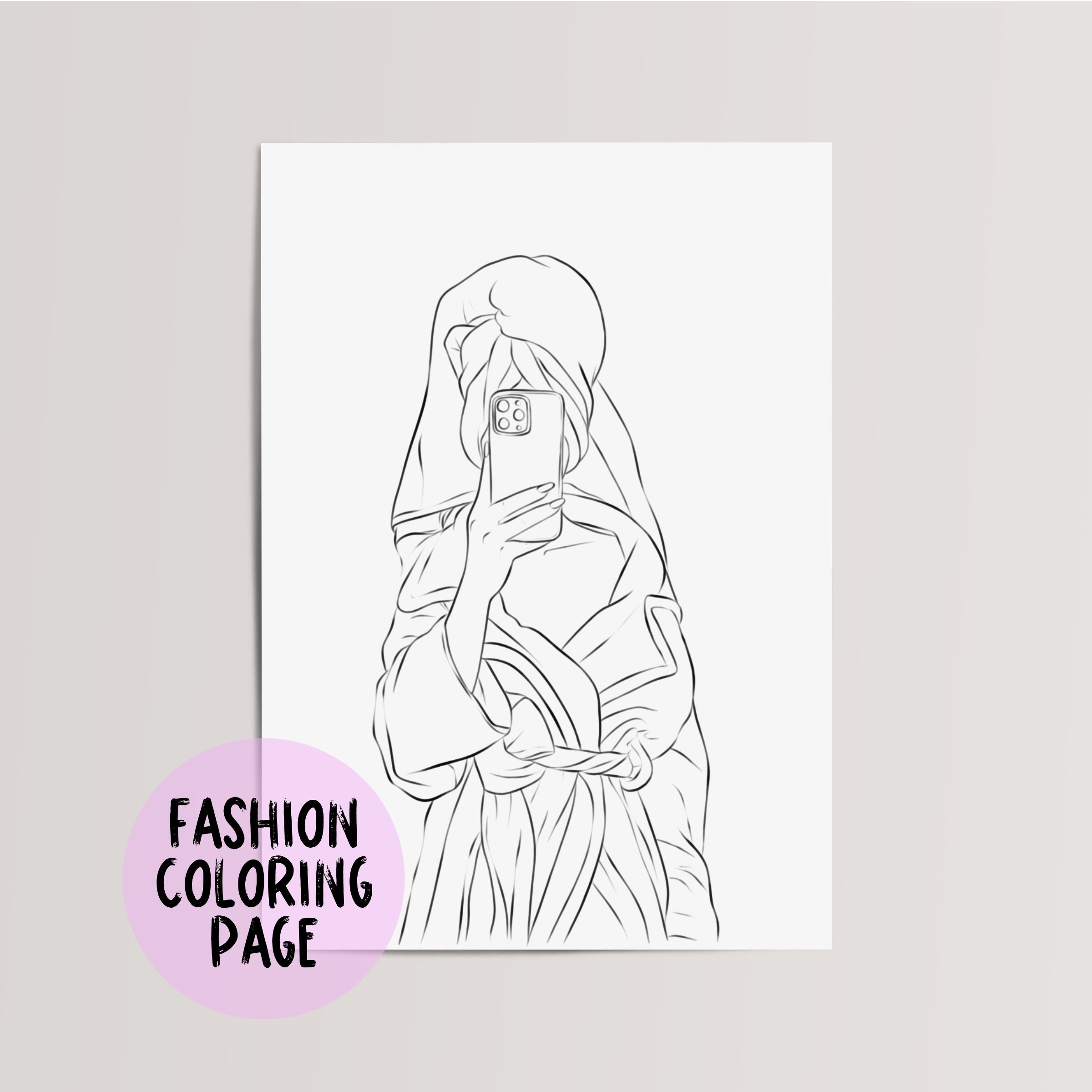 fashion-coloring-page-instant-download-procreate-fashion-printable-illustration-fashion-coloring