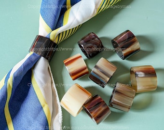 6 Pezzi Fibbie Per Sciarpa In Lega Con Strass - Clip Decorative Per Sciarpe, Foulard E Abiti - Foto 8