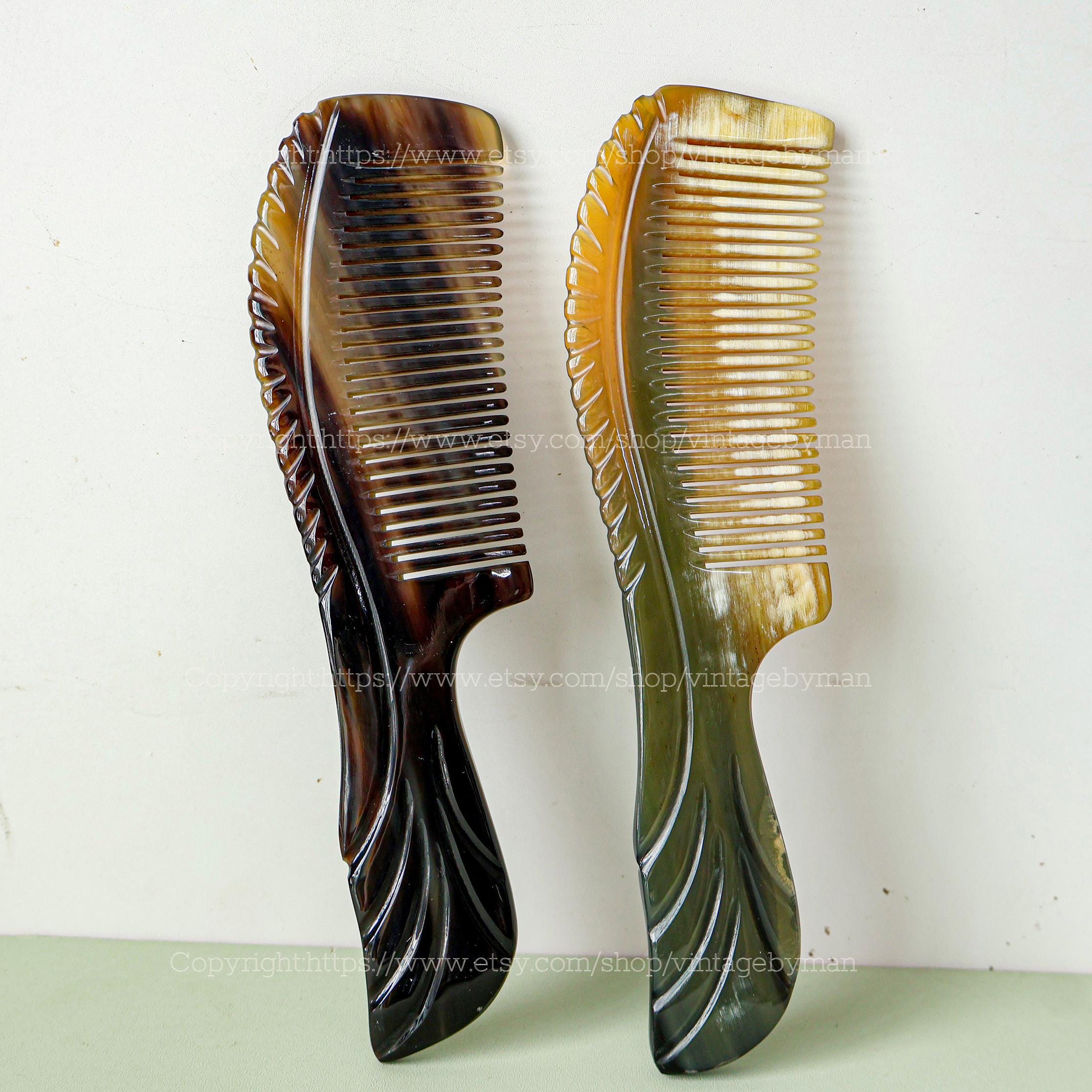 ヤクの角の櫛 - Etsy 日本