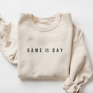 Game Day Soccer Sweatshirt, Soccer Mom Sweatshirt, Soccer Coach Gift, Soccer Mom Sweater, Soccer Dad Shirt, Soccer Team Gift, Soccer Season