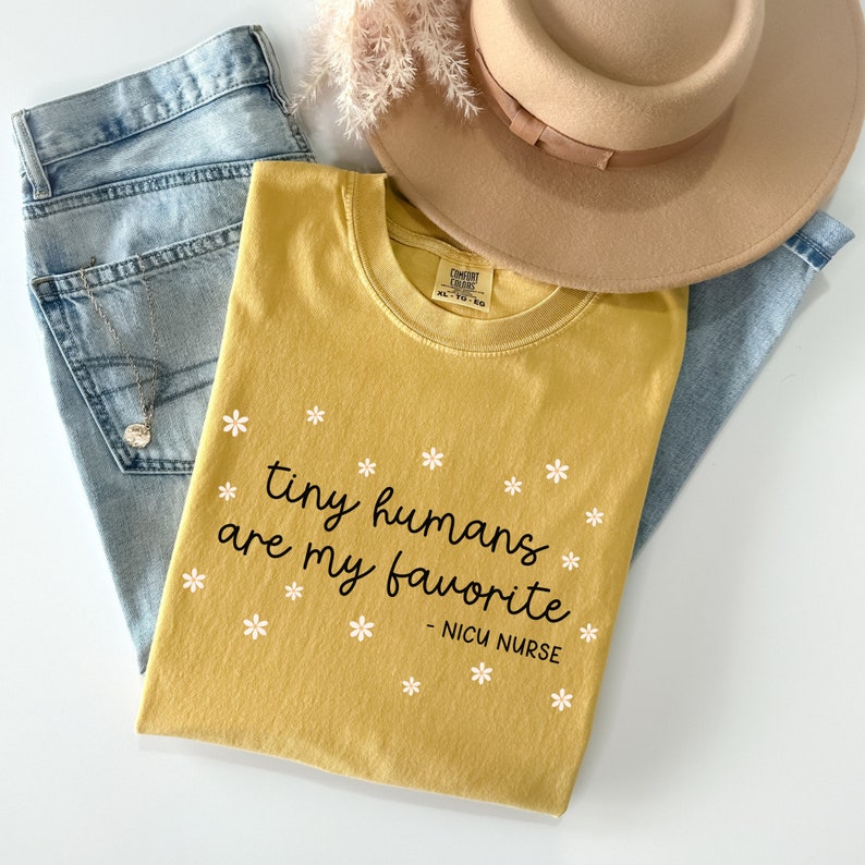 NICU Nurse Comfort Colors® Shirt Neonatal ICU Nurse Crewneck Nicu Nurse Gift Neonatal Intensive Care Unit Shirt Nurses Week Gifts for NICU