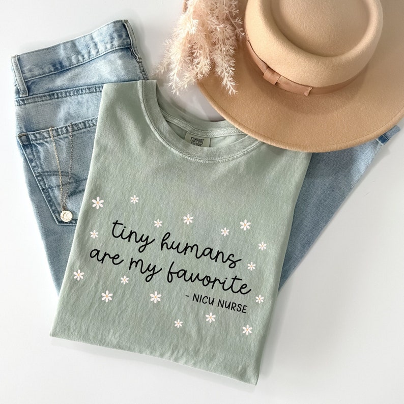 NICU Nurse Comfort Colors® Shirt Neonatal ICU Nurse Crewneck Nicu Nurse Gift Neonatal Intensive Care Unit Shirt Nurses Week Gifts for NICU