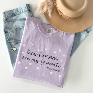 NICU Nurse Comfort Colors® Shirt Neonatal ICU Nurse Crewneck Nicu Nurse Gift Neonatal Intensive Care Unit Shirt Nurses Week Gifts for NICU