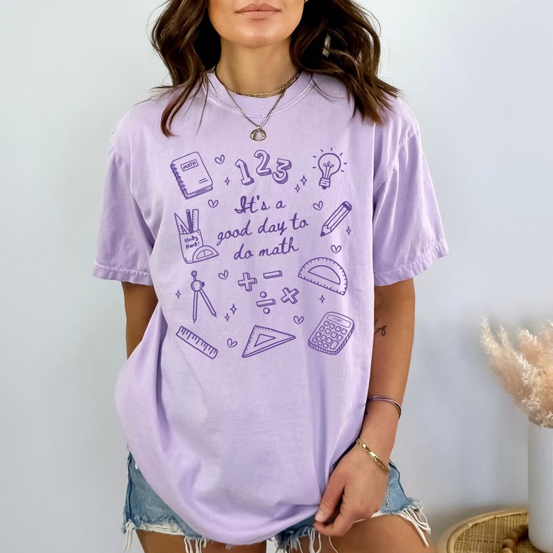 Math Teacher Shirt High School Math Teacher Tshirt Math Teacher Appreciation Gifts for Mathematician Teacher Back to School Teacher Shirt