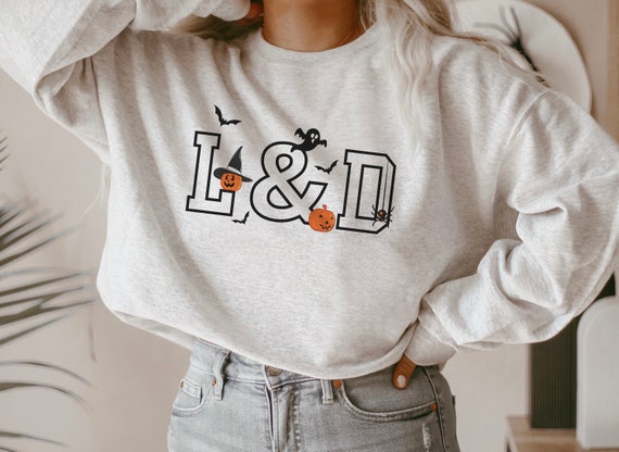 Labor and Delivery Nurse Halloween Sweatshirt, L&D Hospital Halloween Party Shirt, Spooky Nurse Fall, Baby Nurse Halloween, LD Nursing Shirt