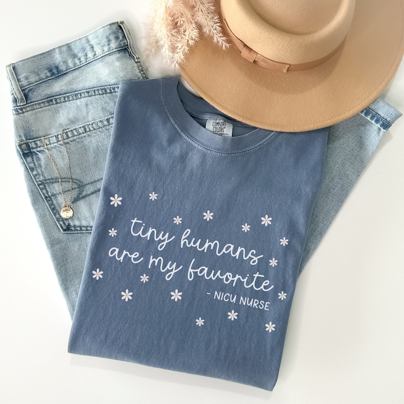 NICU Nurse Comfort Colors® Shirt Neonatal ICU Nurse Crewneck Nicu Nurse Gift Neonatal Intensive Care Unit Shirt Nurses Week Gifts for NICU