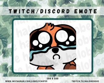 Cute Fox Emote || Twitch/Discord Emote