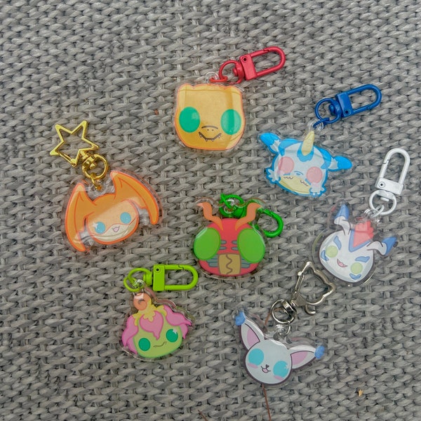 Digimon Keychains