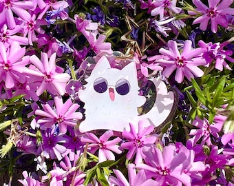 Gojo Cat Keychain