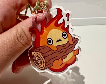 Calcifer Keychain