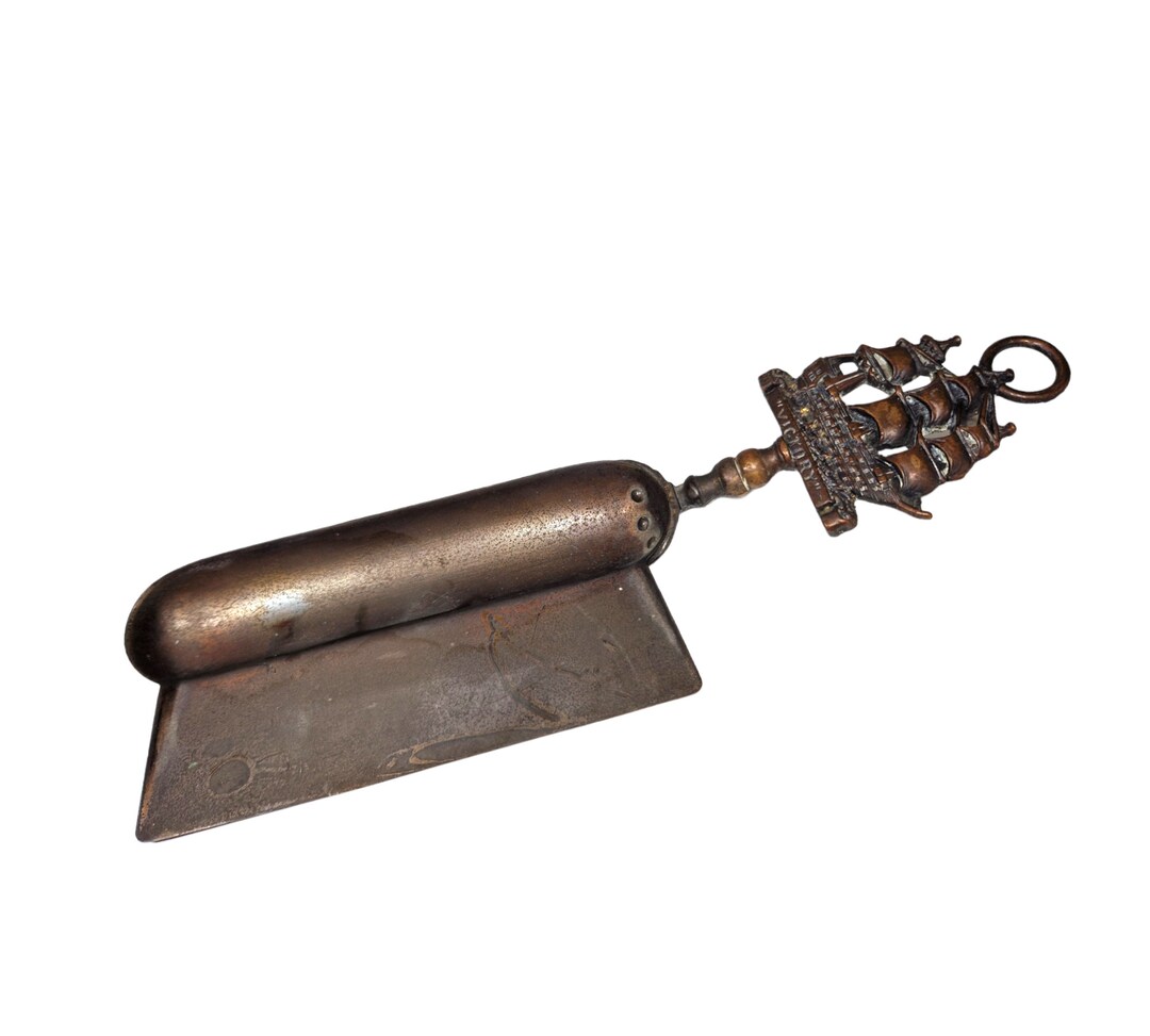 Brass Crumb Tray Brass Dust Pan Vintage Brass Fire Place Etsy