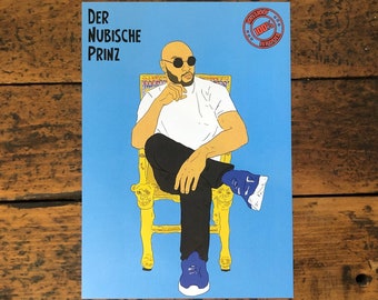 K.I.Z Tarek - Der nubische Prinz | A4 Druck