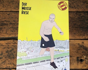 K.I.Z Maxim - Der weiße Riese | A4 Druck