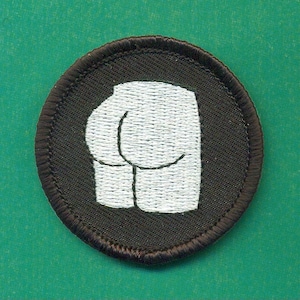 Booty Patch | Aufnäher Applikation Bügelbild Ass
