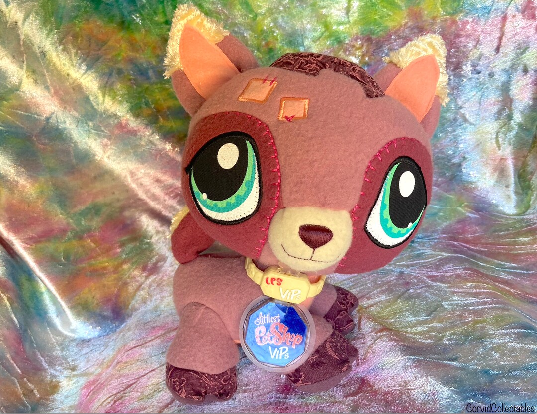 Littlest Pet Shop LPS Vips Deer Plushie Hasbro Toys Etsy