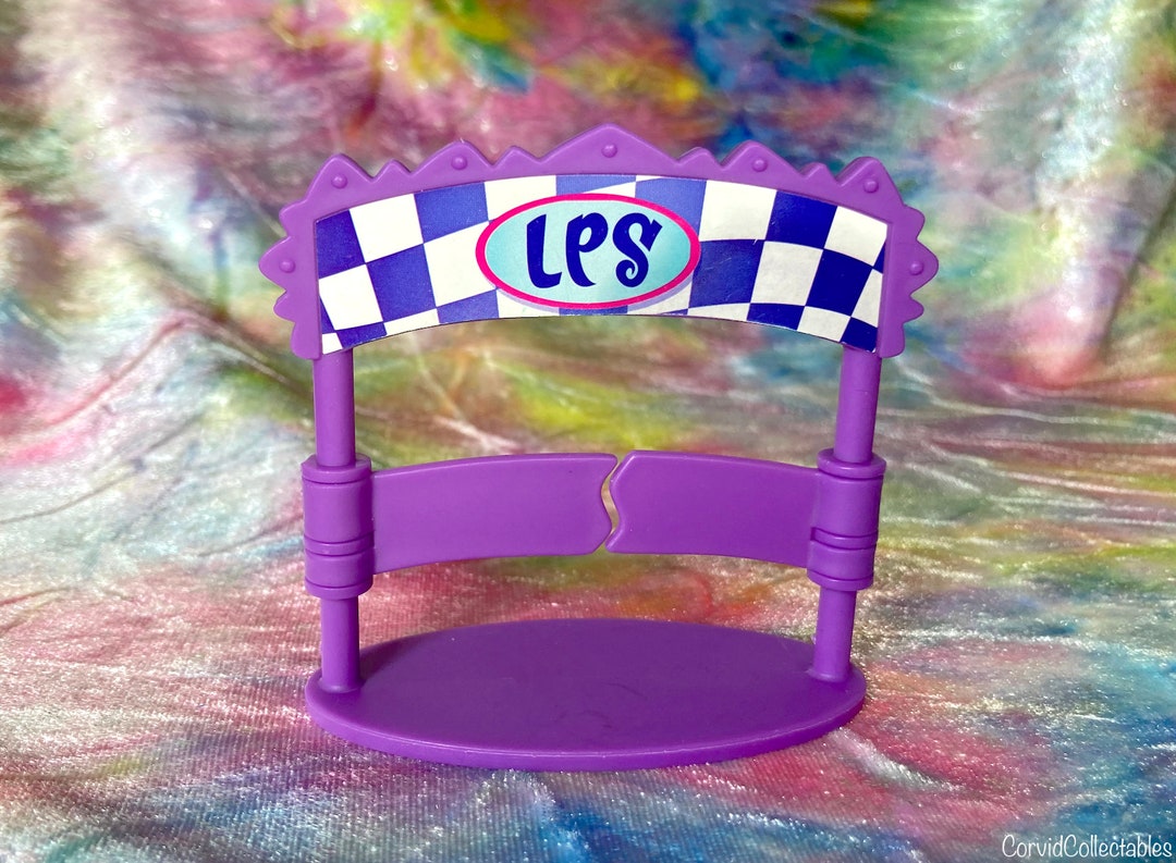 LPS Littlest Pet Shop Pet Trainin' Park Finish Line Accessory