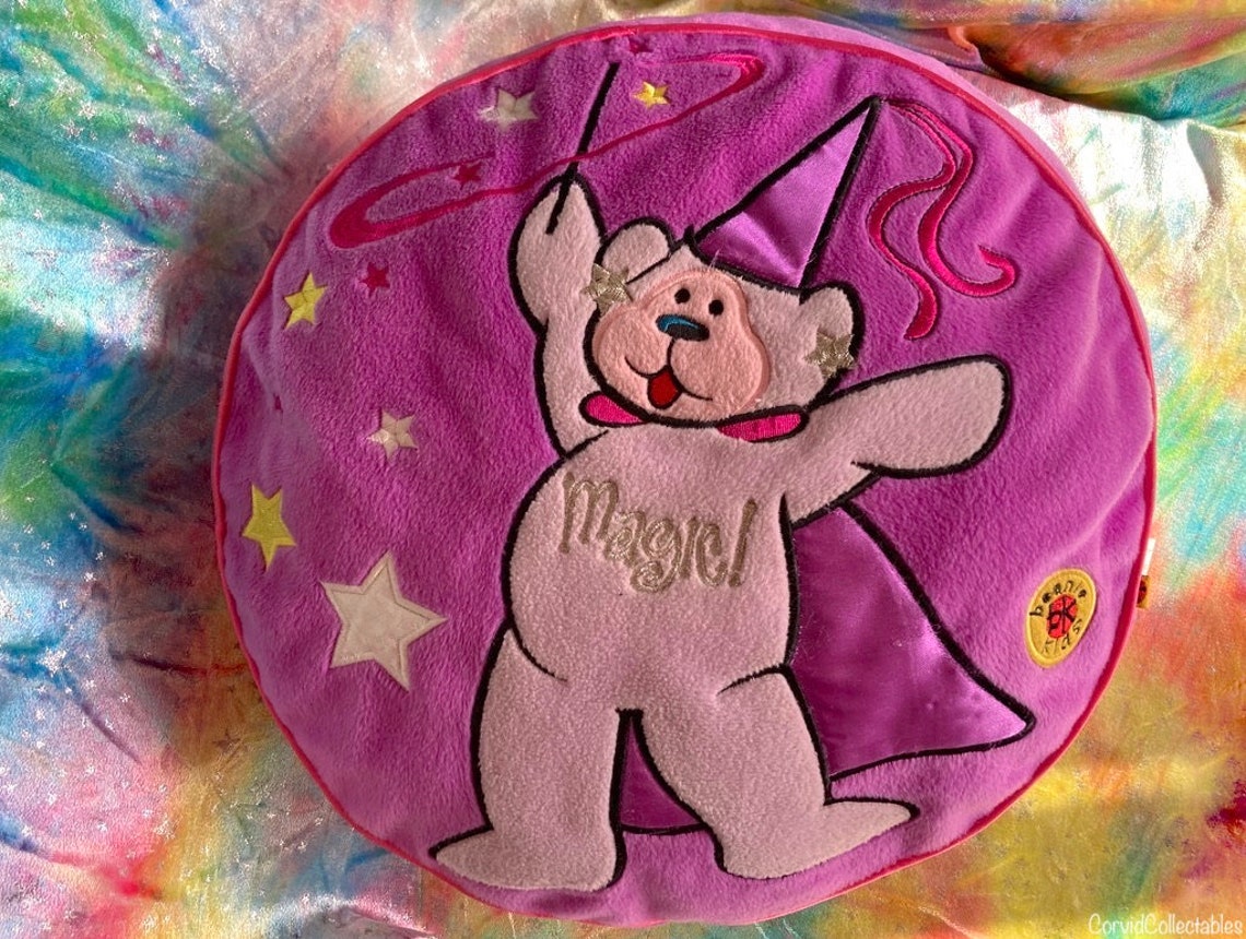 Skansen Giftware Beanie Kids Cushion Wishes the Magical Bear Etsy