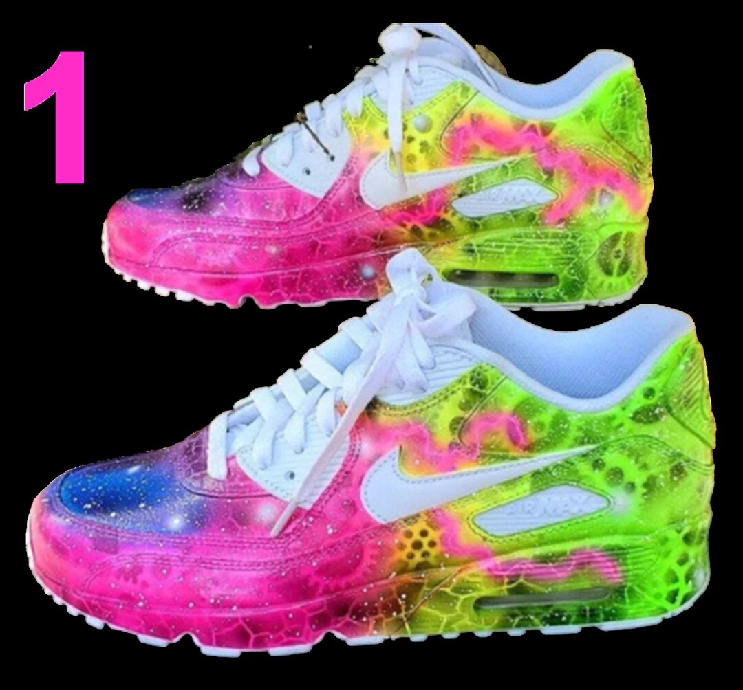 womens neon nike air max