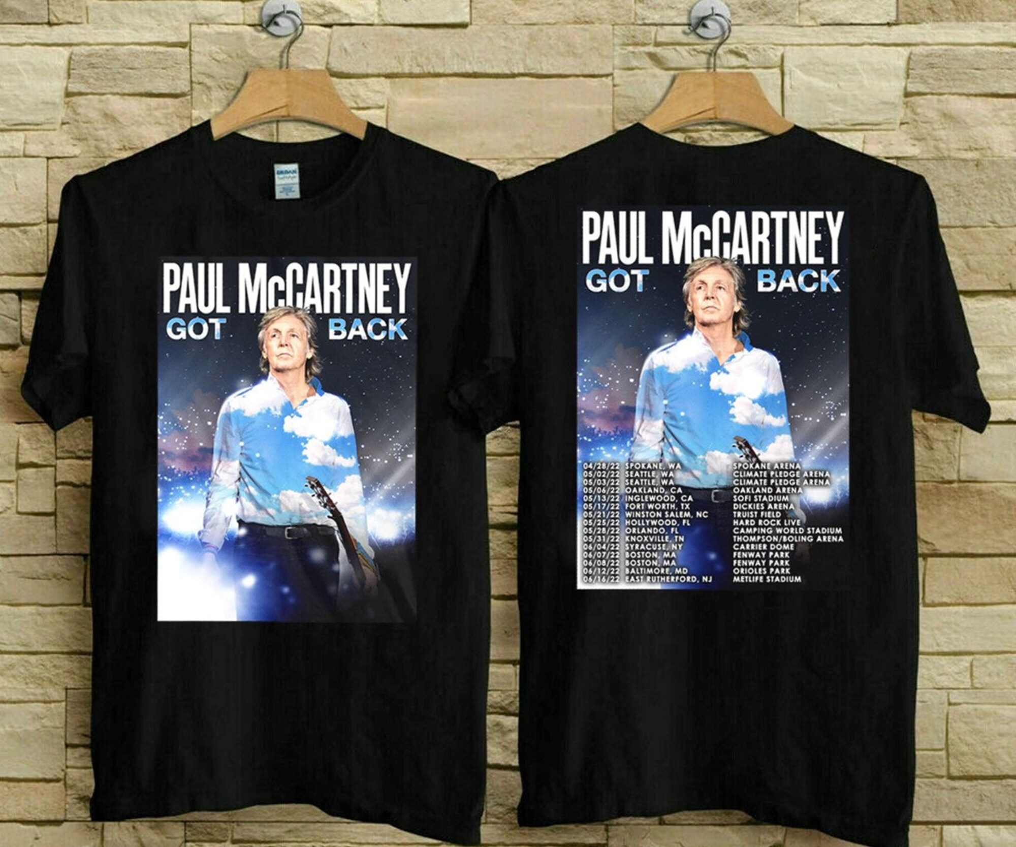 Discover HOT Paul Mccartney Got Back Spring Tour 2022 T-Shirt, Paul Mccartney Shirt, Paul Mccartney 2022 Tour, 2022 Music Tour Shirt, Music Tee