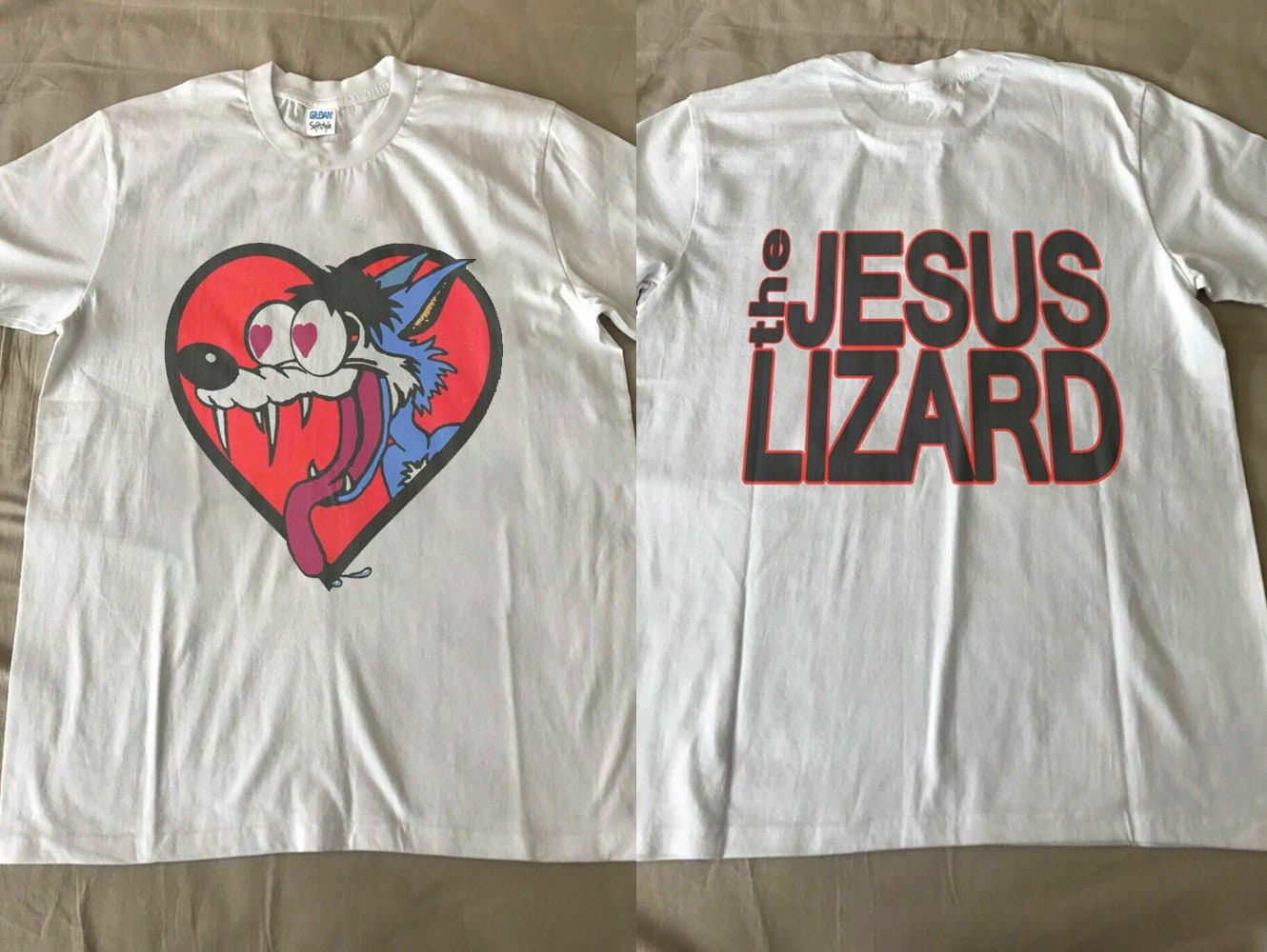 Discover Camiseta Vintage 1994 Jesus Lizards Fall Winter Tour para Hombre Mujer