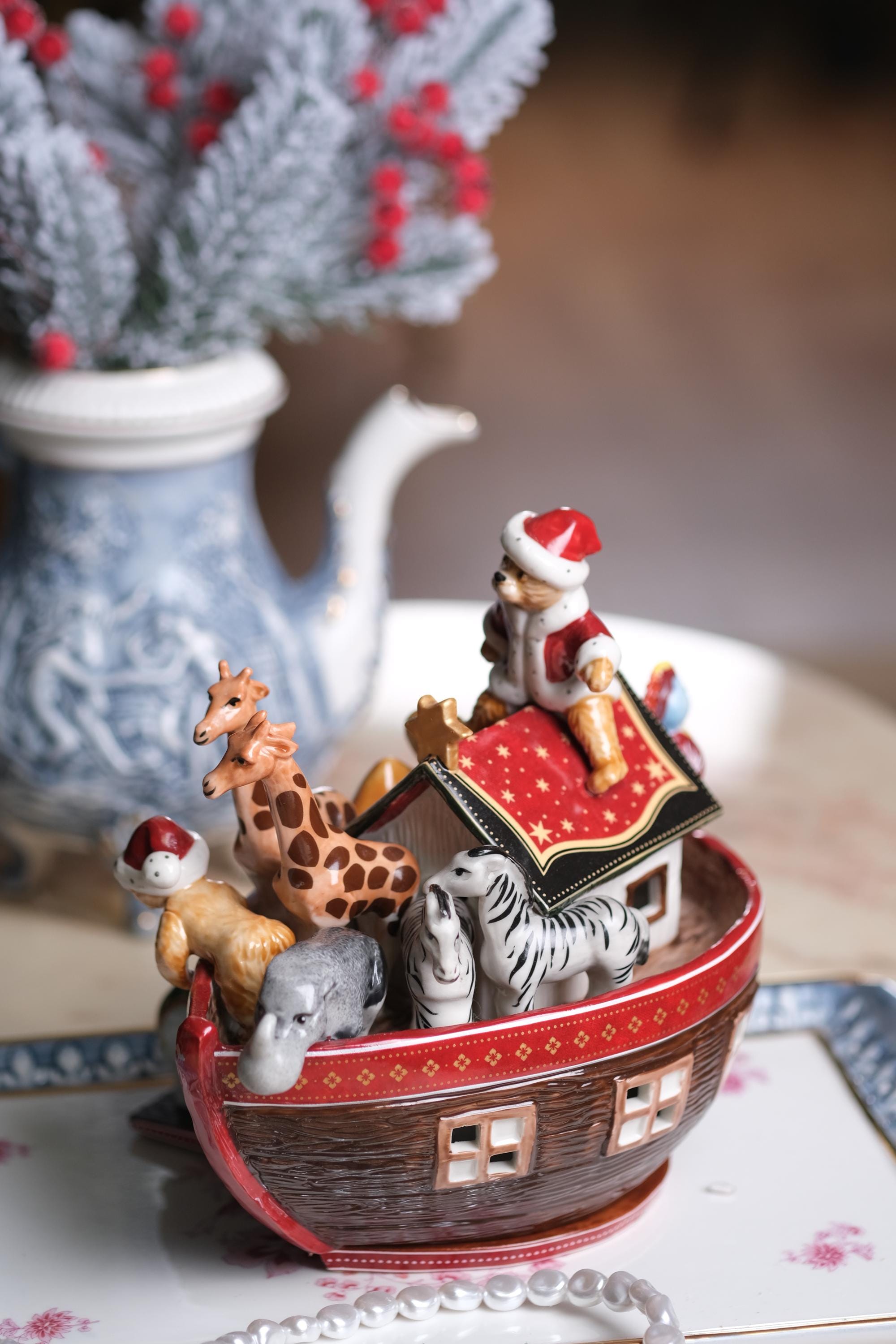 Villeroy & Boch Nostalgic Christmas Dreams Noah's Ark, Candle