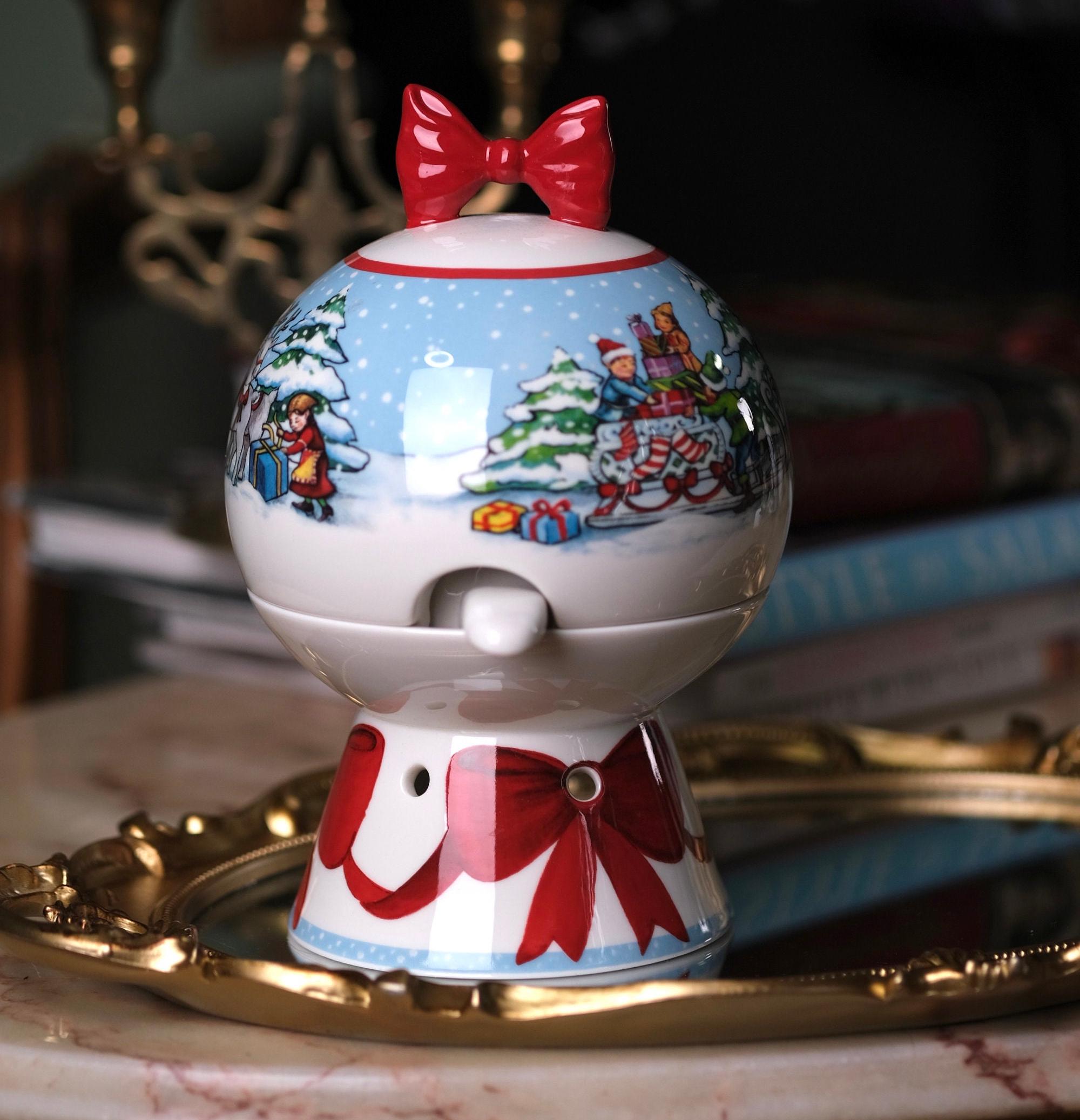 Rare Villeroy And Boch Santas Apple Cooker/ Premium Porcelain/ Rare edition Villeroy