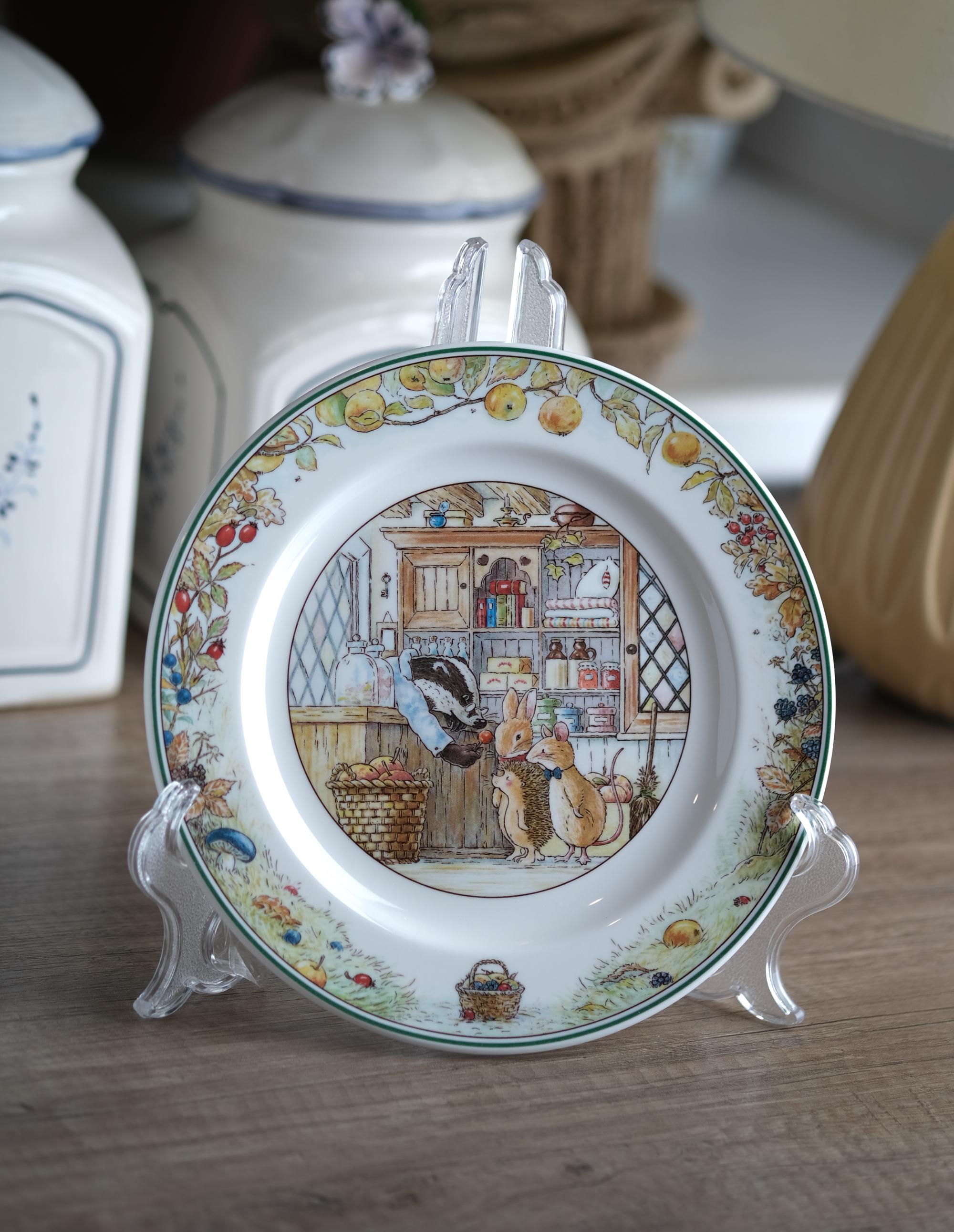 Villeroy & Roch の Foxwood Tales 絵柄 大皿 食器