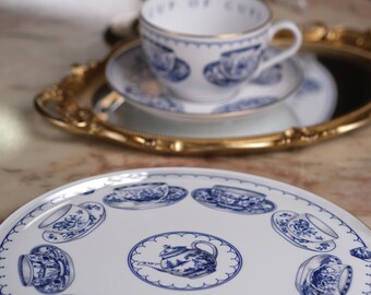 Royal Worcester Cake Stand Cup Of Cups Design