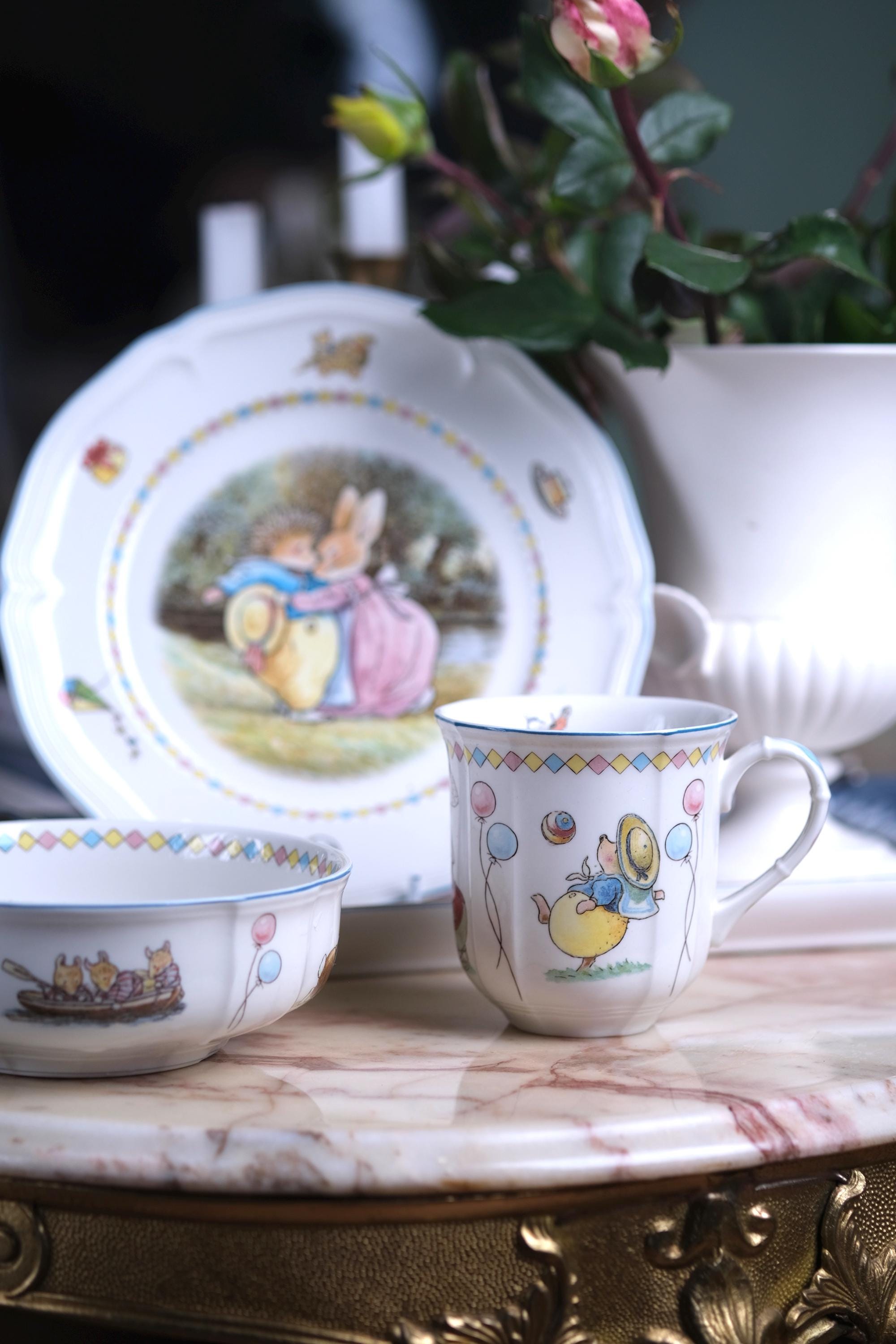 Foxwood Tales シュガーポット&小物入れ Villeroy&Boch Villeroy and Boch Foxwood Tales - Etsy