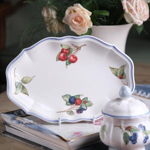 Villeroy&Boch Cottage small serving platter 16cm by 24cm. Never used.