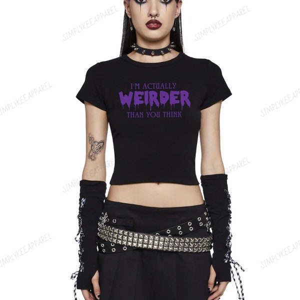 Pastel Goth Clothing, Kawaii Clothes, E Girl Clothing, Goth Crop Top,Baby Tee Y2K, Emo Shirt, Alt Clothing, Gothic Clothes, Soft Grunge Tee