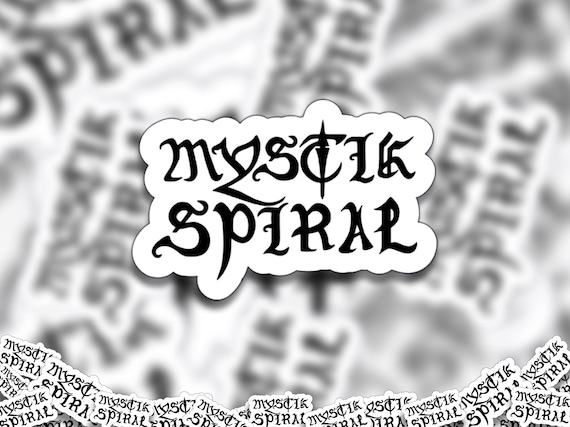 Daria Stickers, Mystik Spiral Sticker, Sick Sad World, Holographic Vinyl Sticker, Die Cut, Cool Stickers, Waterproof, 90s Sticker Nostalgia