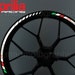 Aprilia RS Reflective Wheel Stickers – Rim Stripes – RS50 RS125 RS250 – Unbranded